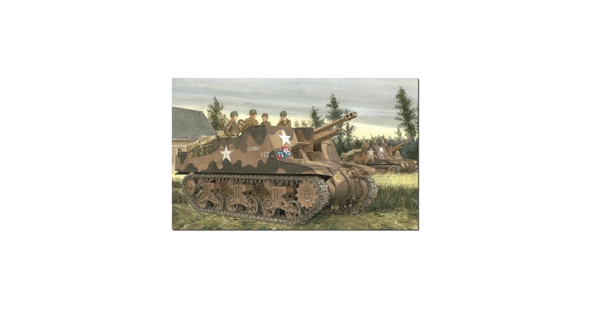Amazon | プラッツ ドラゴン 1/35 WW2 イギリス セクストンII 25